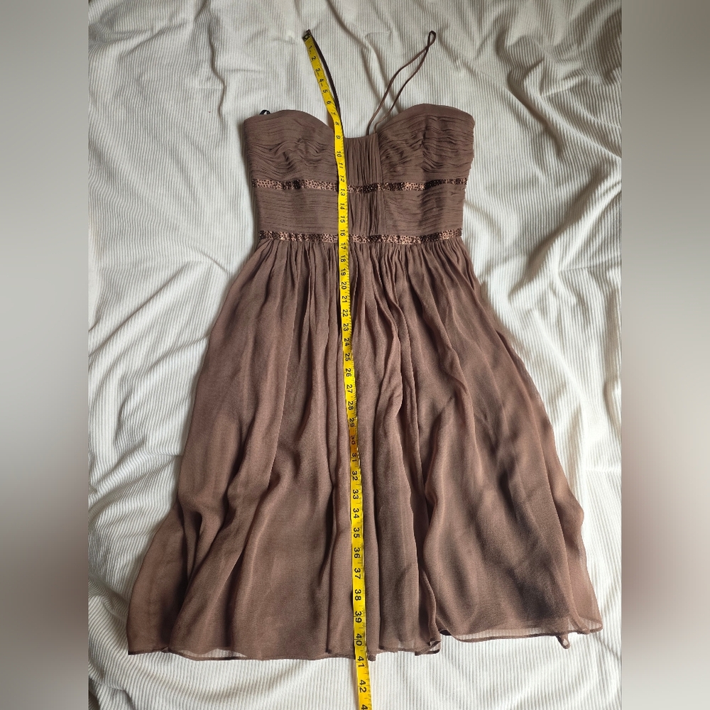 Laundry by Shelli Segal Cocktail silk Dress Sz 8 NWOT - Picture 9 of 13
